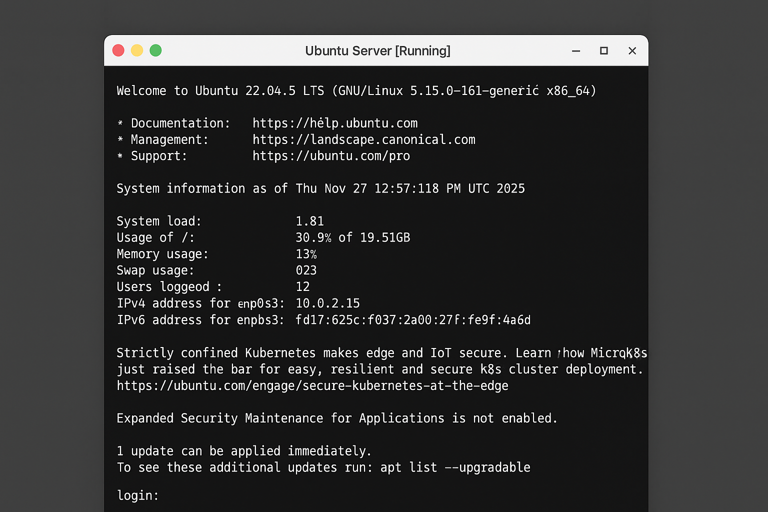 Servidor web con Nginx en entorno virtualizado con VirtualBox